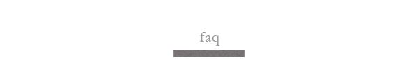 よくあるご質問