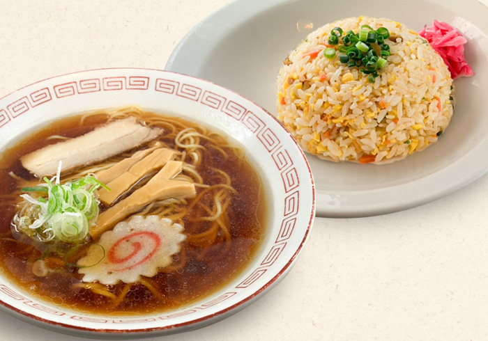 ラーメン＆チャーハン定食